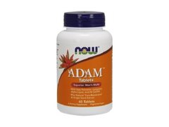 Now Foods Adam - 60 tablete (Supliment alimentar destinat barbatilor)